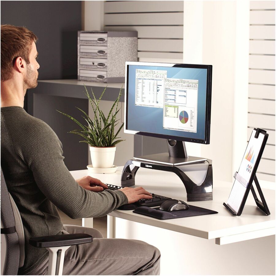 Fellowes Smart Suites Corner Monitor Riser