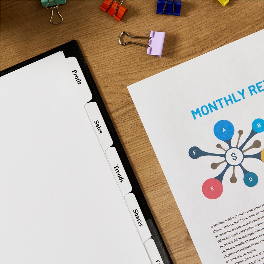 Avery&reg; Index Maker Index Divider - 5-Pack