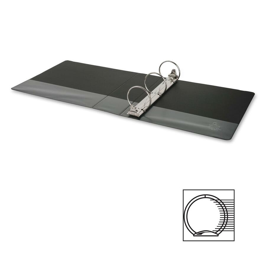Classeur à anneaux ronds Business Source Basic - BSN28558