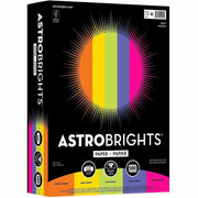 Astrobrights Color Copy Paper – Happy Assortment, 24 lb, 8.5x11, 500 Sheets