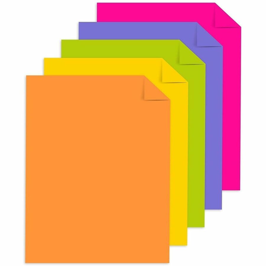 Astrobrights Color Copy Paper – Happy Assortment, 24 lb, 8.5x11, 500 Sheets