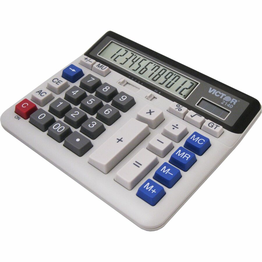 Victor 12-digit XL LCD Desktop Calculator