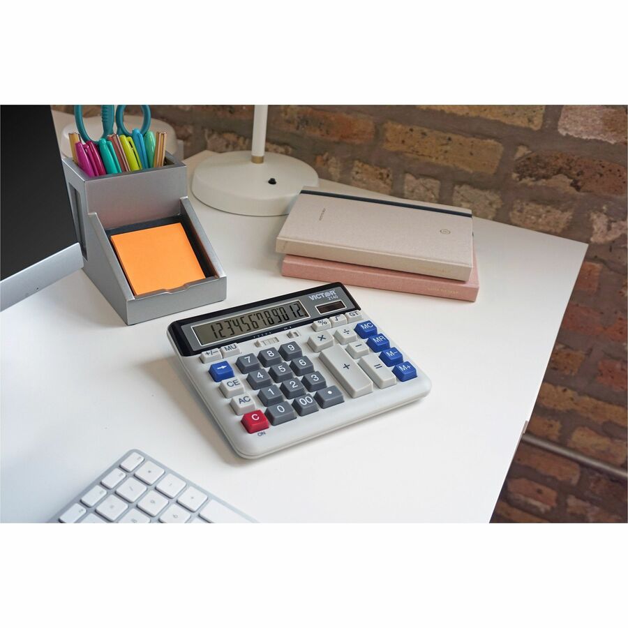 Victor 12-digit XL LCD Desktop Calculator