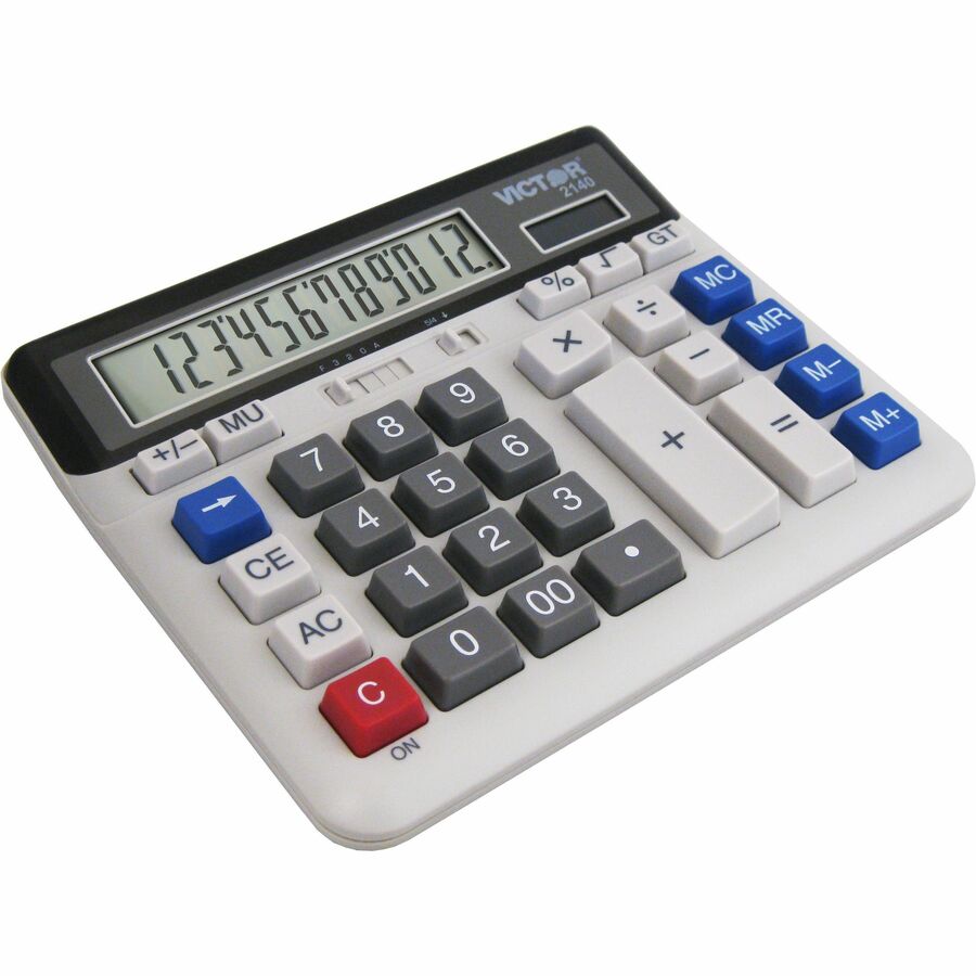 Victor 12-digit XL LCD Desktop Calculator