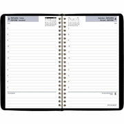 Planner AT-A-GLANCE® Daily Appointment Book Wire Bound 8x4-7/8" Bilingual 2026