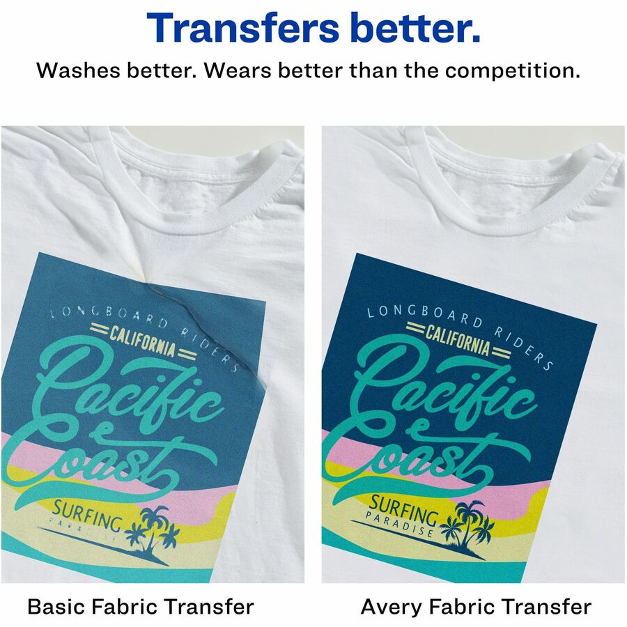 Avery® Stretchable T-Shirt Transfers