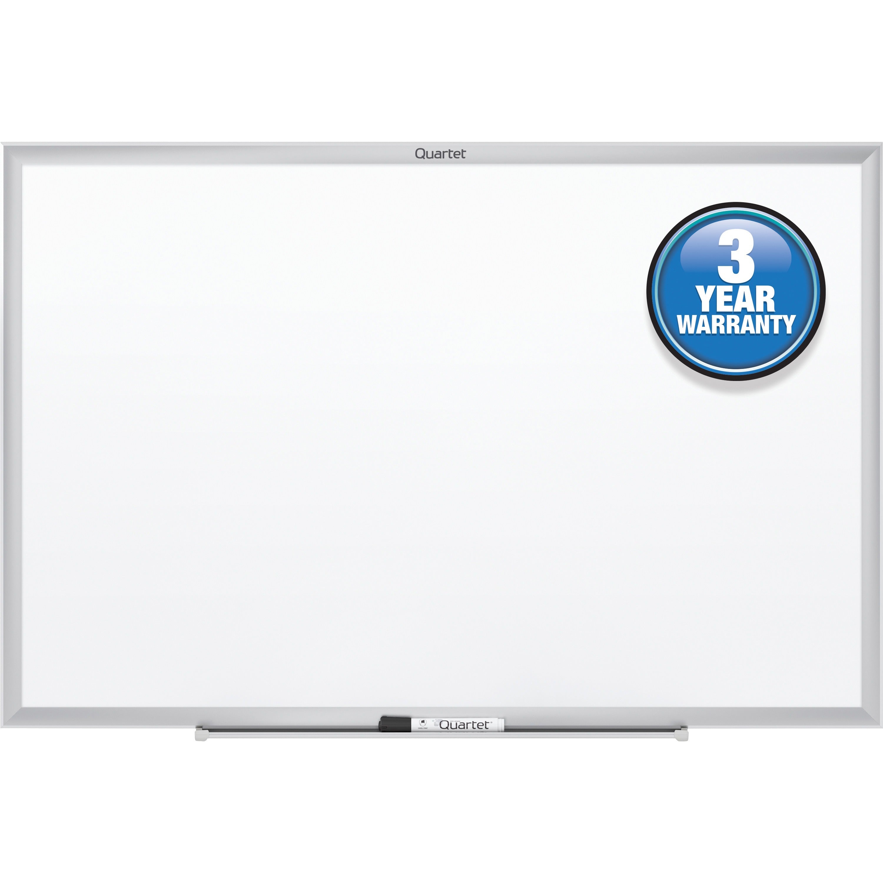 Whiteboard 36 x 60 Aluminum Frame Melamine