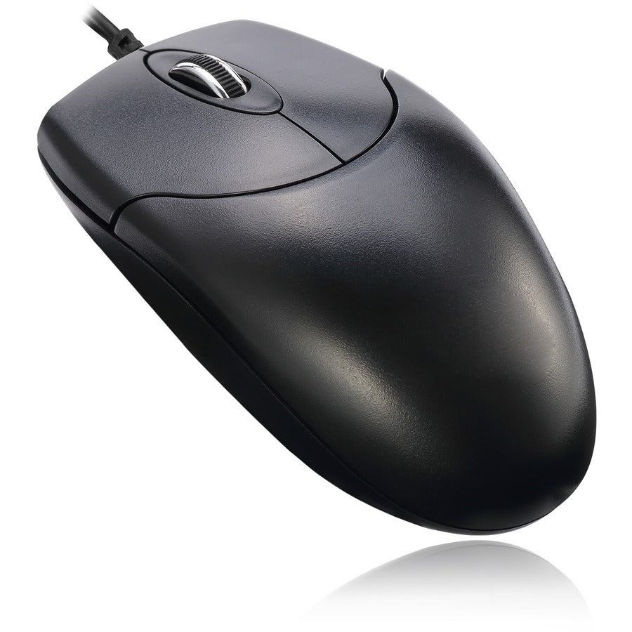Adesso 3-Button Optical Scroll Mouse — USB, Black