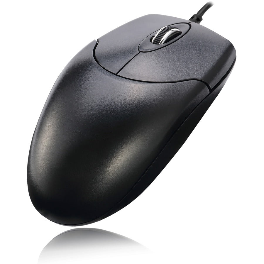 Adesso 3-Button Optical Scroll Mouse — USB, Black