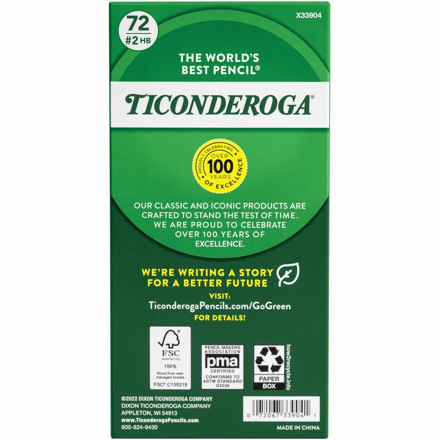 Ticonderoga No. 2 Pencils