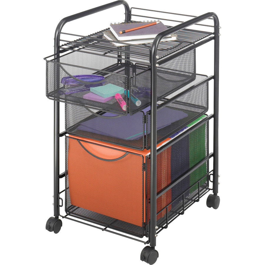 Safco Onyx Mesh File Cart