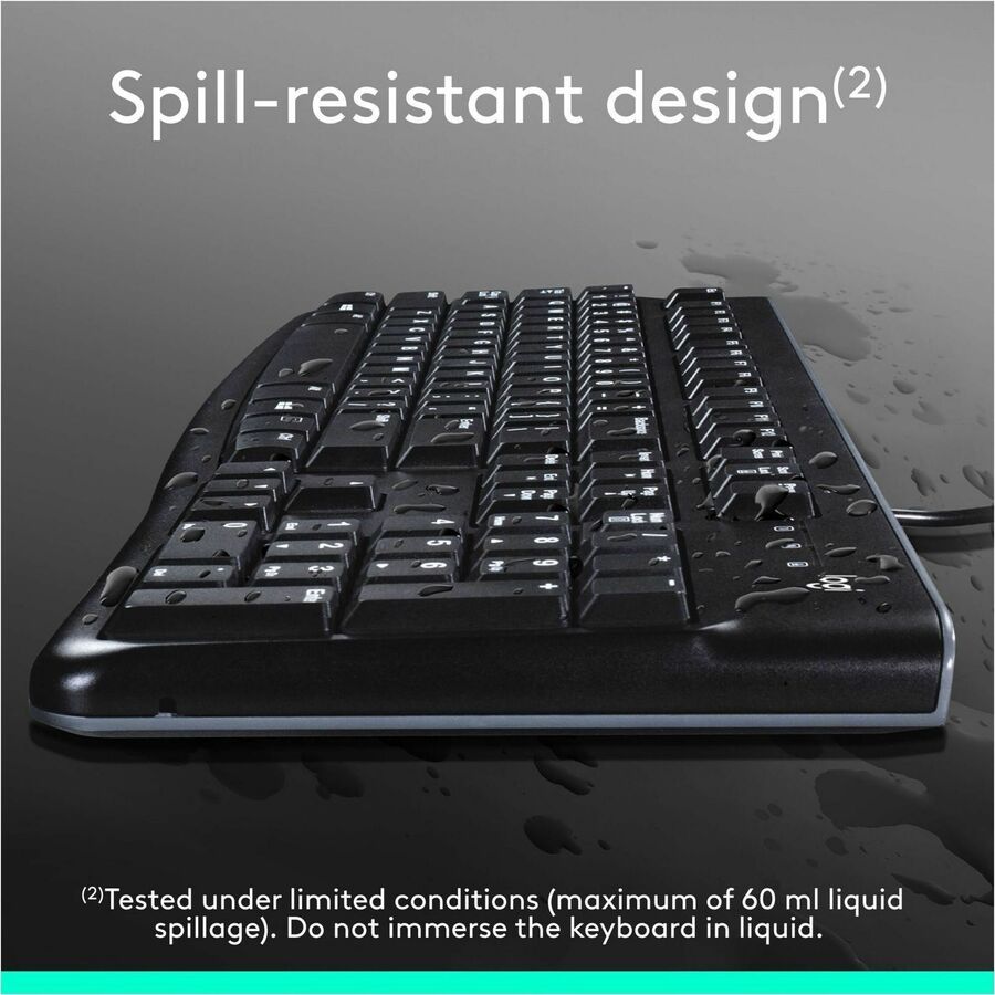 Logitech MK120 Wired Keyboard and Mouse Combo