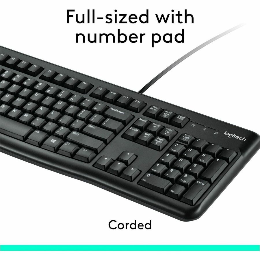 Logitech MK120 Wired Keyboard and Mouse Combo