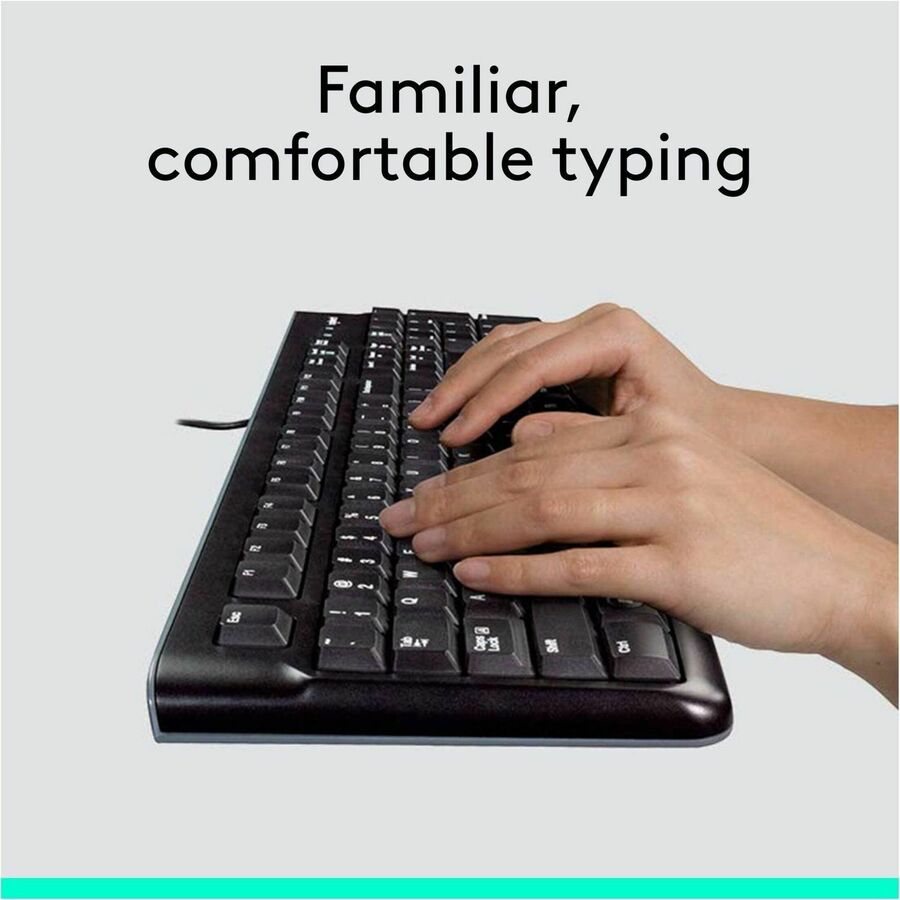 Logitech MK120 Wired Keyboard and Mouse Combo