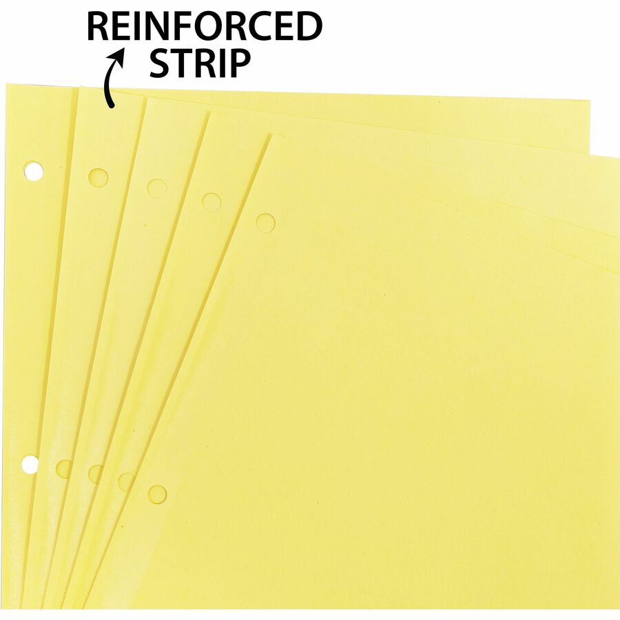 Business Source Insertable 8-Tab Binder Dividers, Multicolour — Set of 8