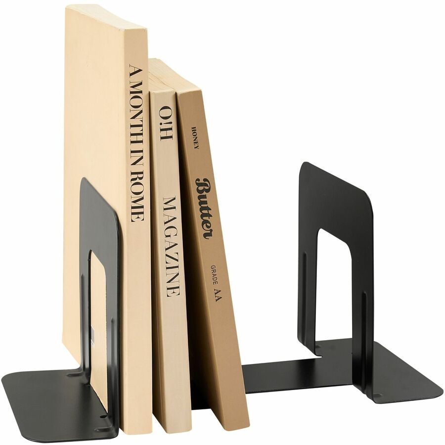 Business Source Heavy-gauge Steel Book Supports - BSN42551