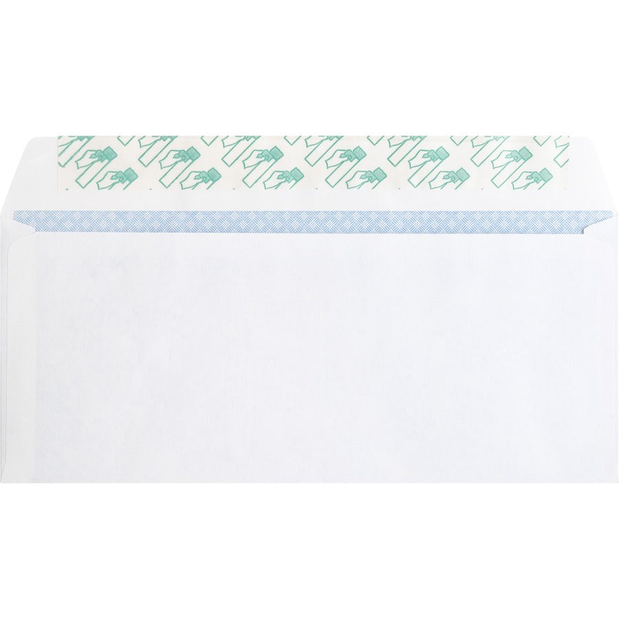Business Source No. 10 Peel & Seal Business Envelopes, 24 lb — Box of 500