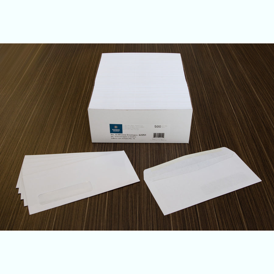 Enveloppe à fenêtre n° 10 Business Source Économique