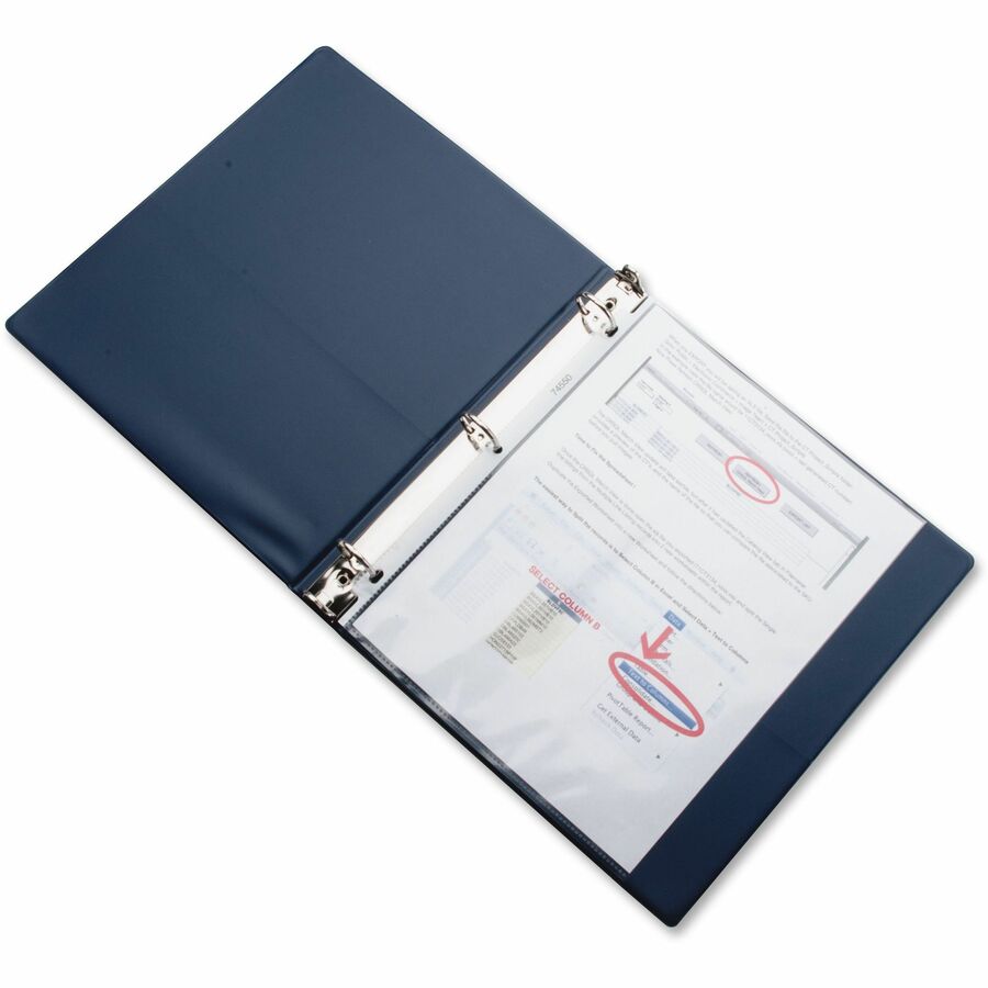 Business Source Top-Loading Sheet Protectors — Letter, Super Heavyweight, 50-Box