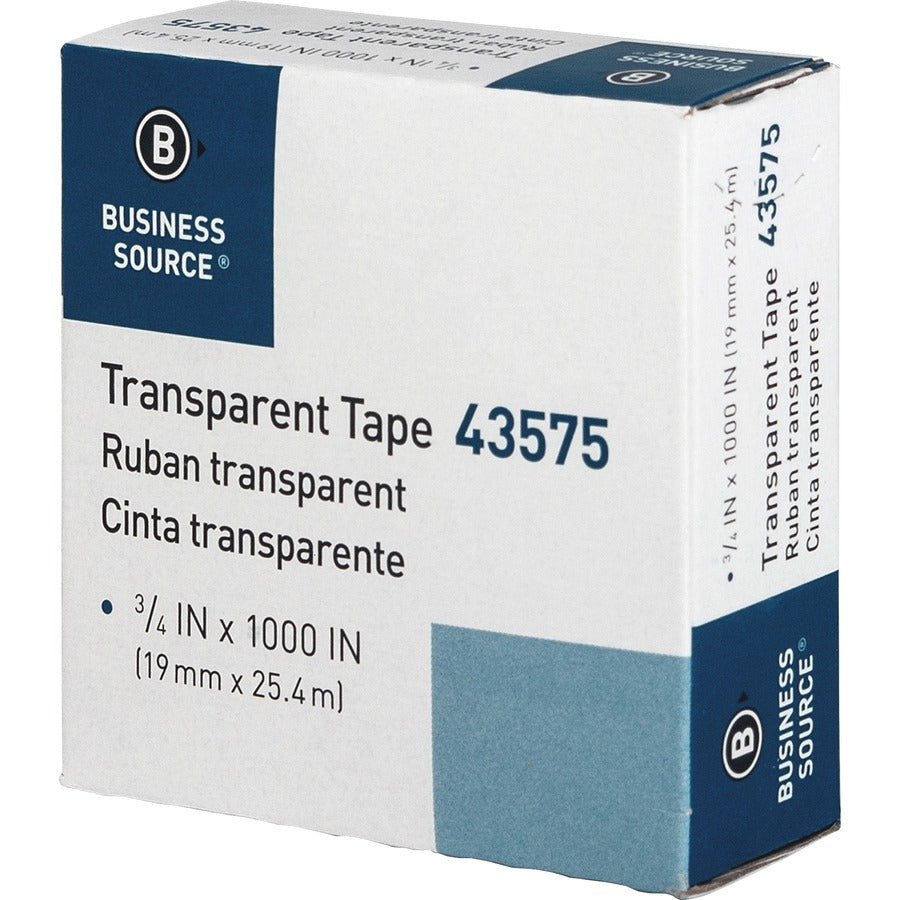 Ruban brillant transparent tout usage Business Source