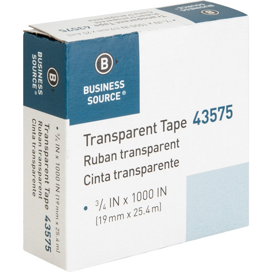 Ruban brillant transparent tout usage Business Source