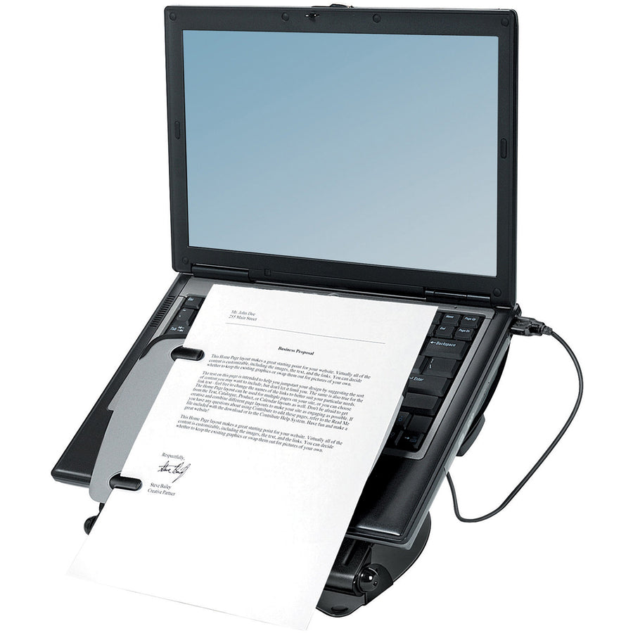Fellowes Professional Series Laptop Workstation with USB