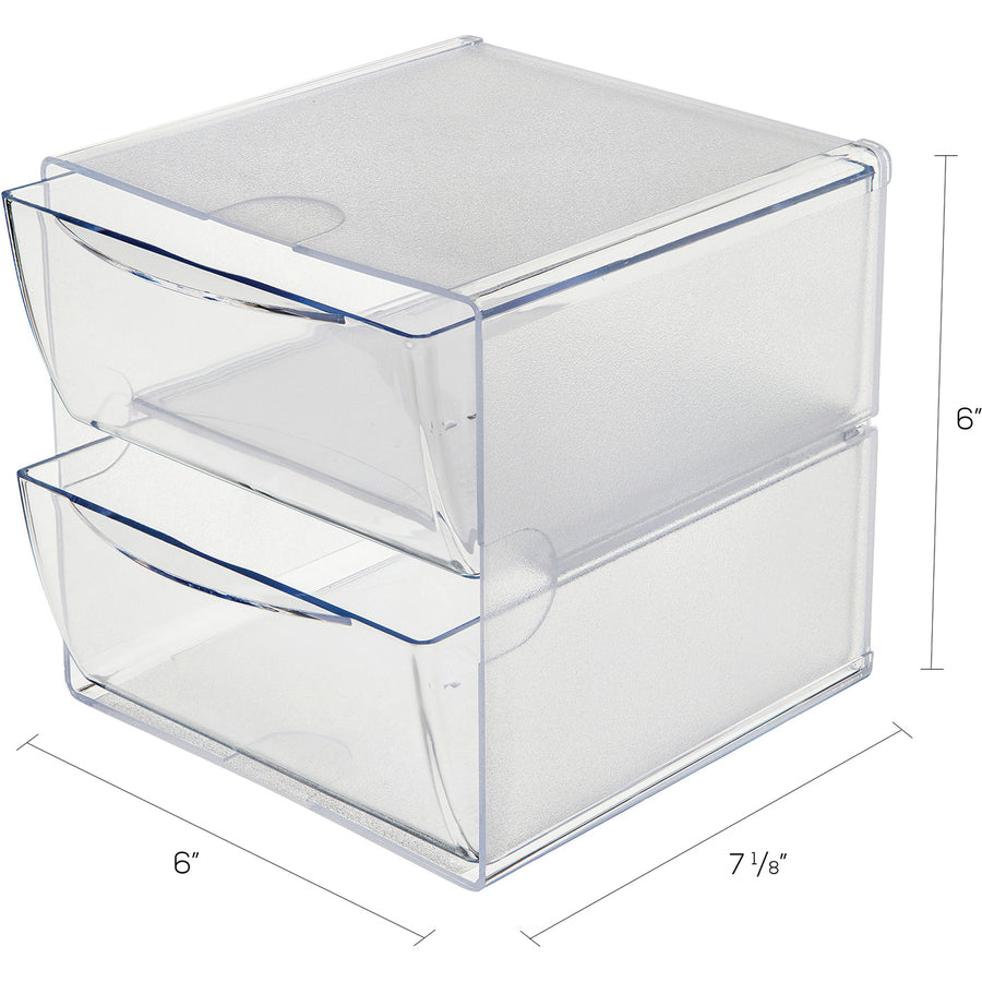 Deflecto Stackable Cube Organizer - DEF350701