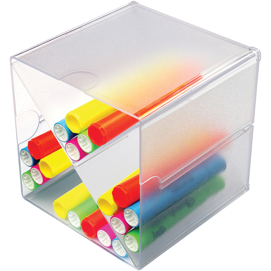 Deflecto Stackable Cube Organizer 1.0mm