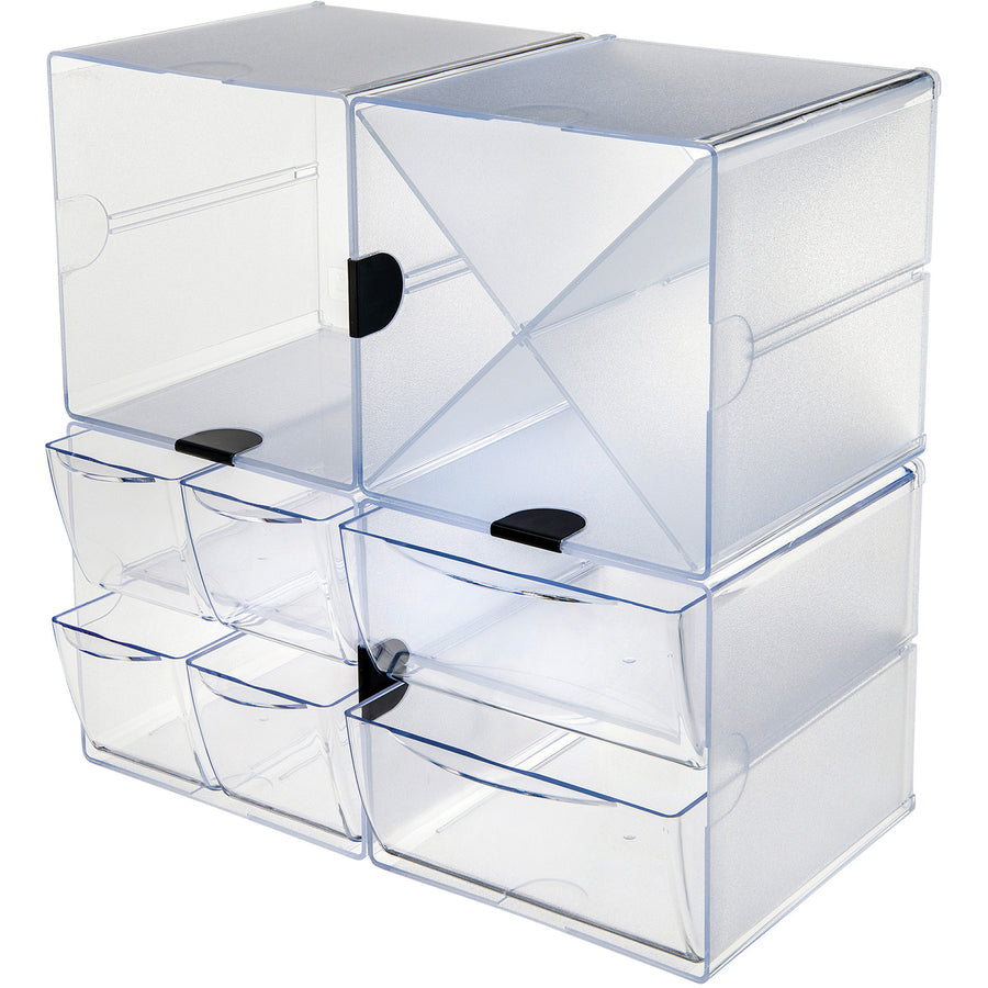 Deflecto Stackable Cube Organizer 1.0mm