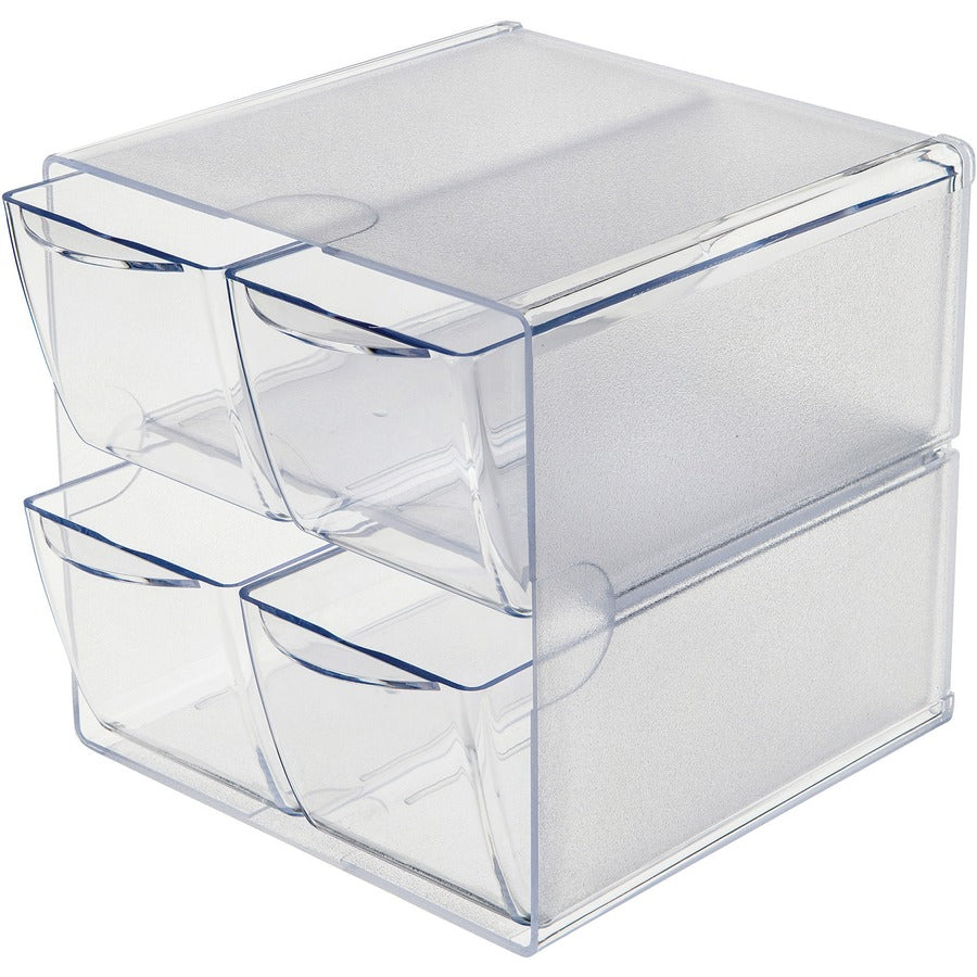 Deflecto Stackable Cube Organizer - DEF350701