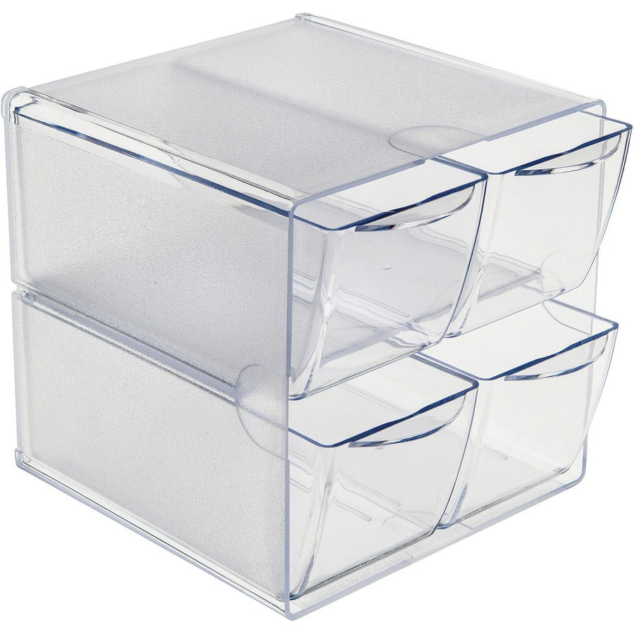 Deflecto Stackable Cube Organizer - DEF350701