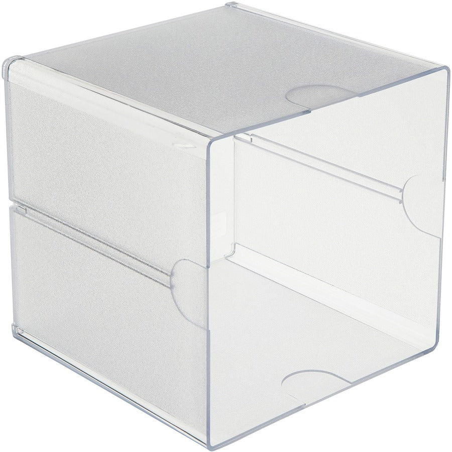 Deflecto Stackable Cube Organizer - DEF350701