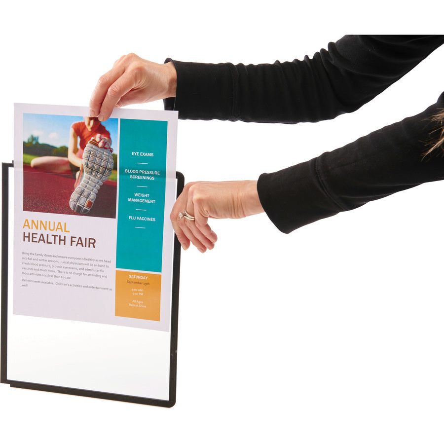Durable Vario Wall Reference System, 10 Letter Sleeves