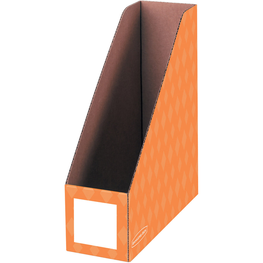 Bankers Box Magazine File Storage Holder - Assorted, 6-Pack
