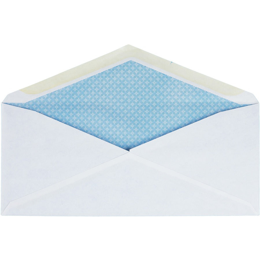 Business Source No. 10 Double-Window Invoice Envelopes - 500-Box