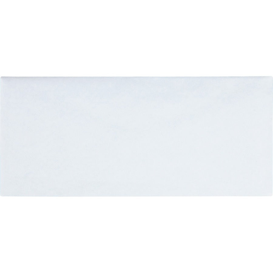 Business Source No. 10 Regular Security Tint Envelopes — 24 lb, White, Box of 500