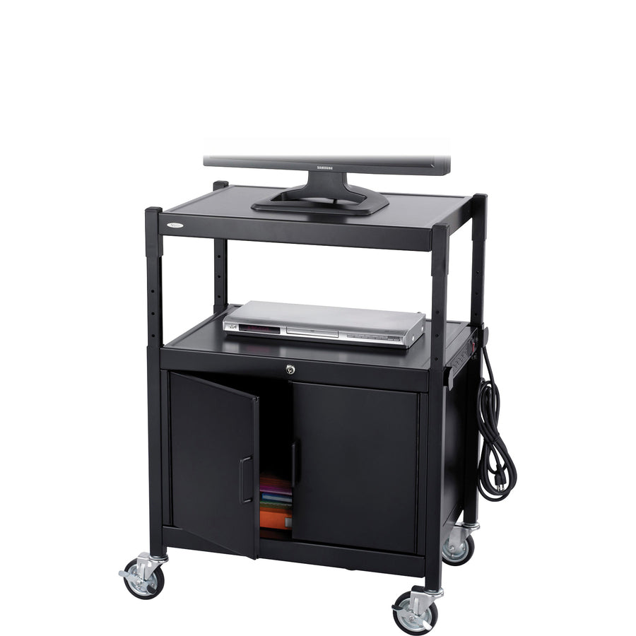 Safco Steel Adjustable AV Carts