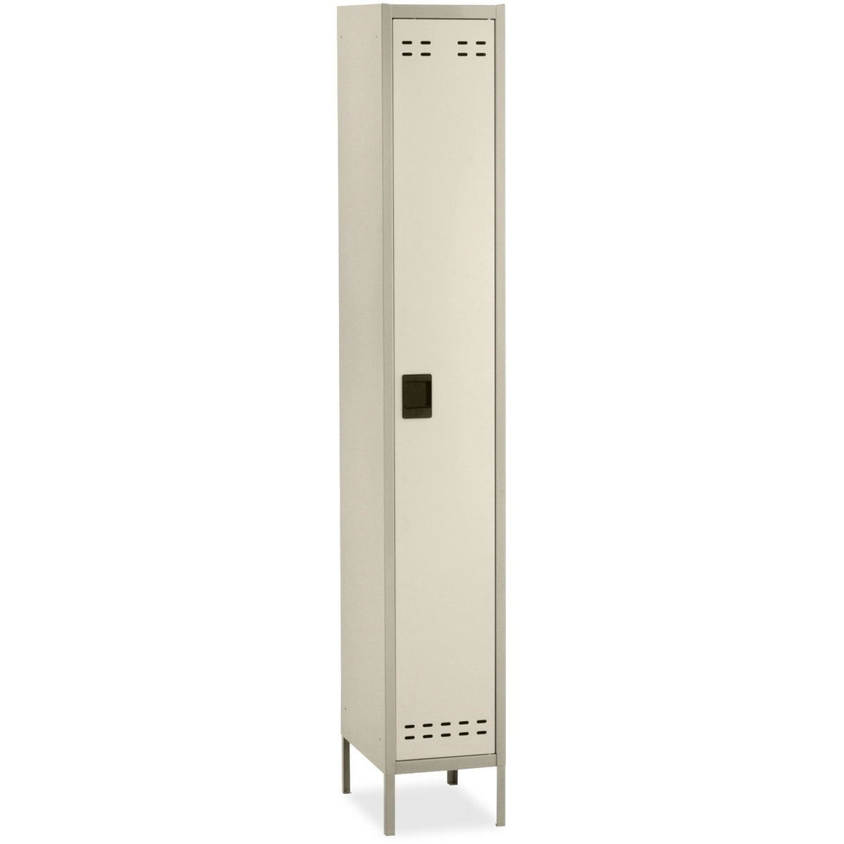 Safco Single-Tier Two-Tone Locker with Legs - Tan
