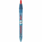 Pilot BeGreen B2P Retractable Gel Pen, Red, Fine 0.7 mm, Box of 10