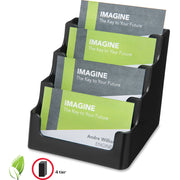 Deflecto 4 Tier Business Card Holder