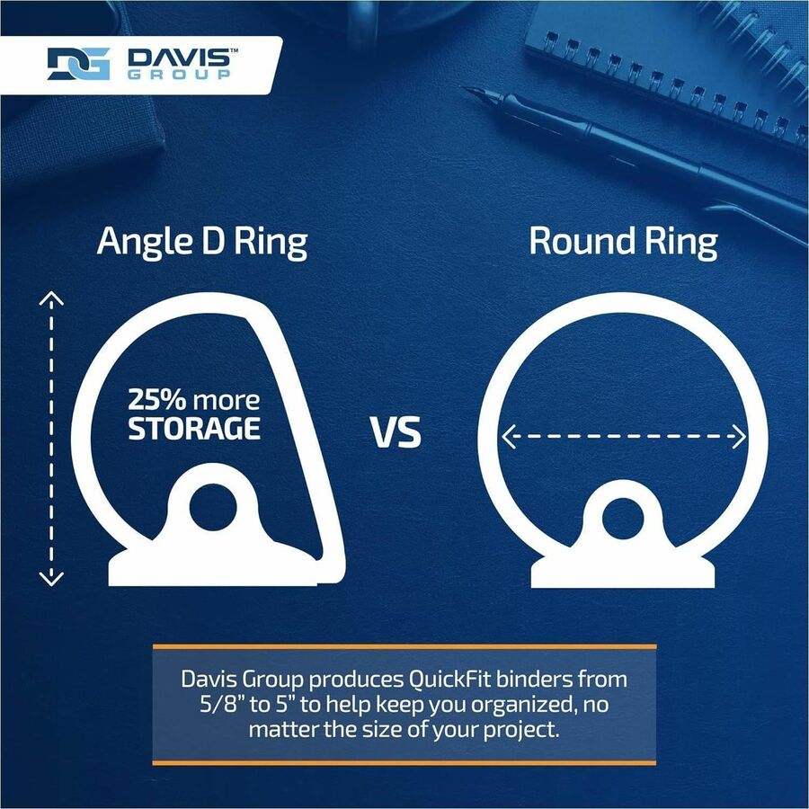 Davis Group Ring Binder - 3"