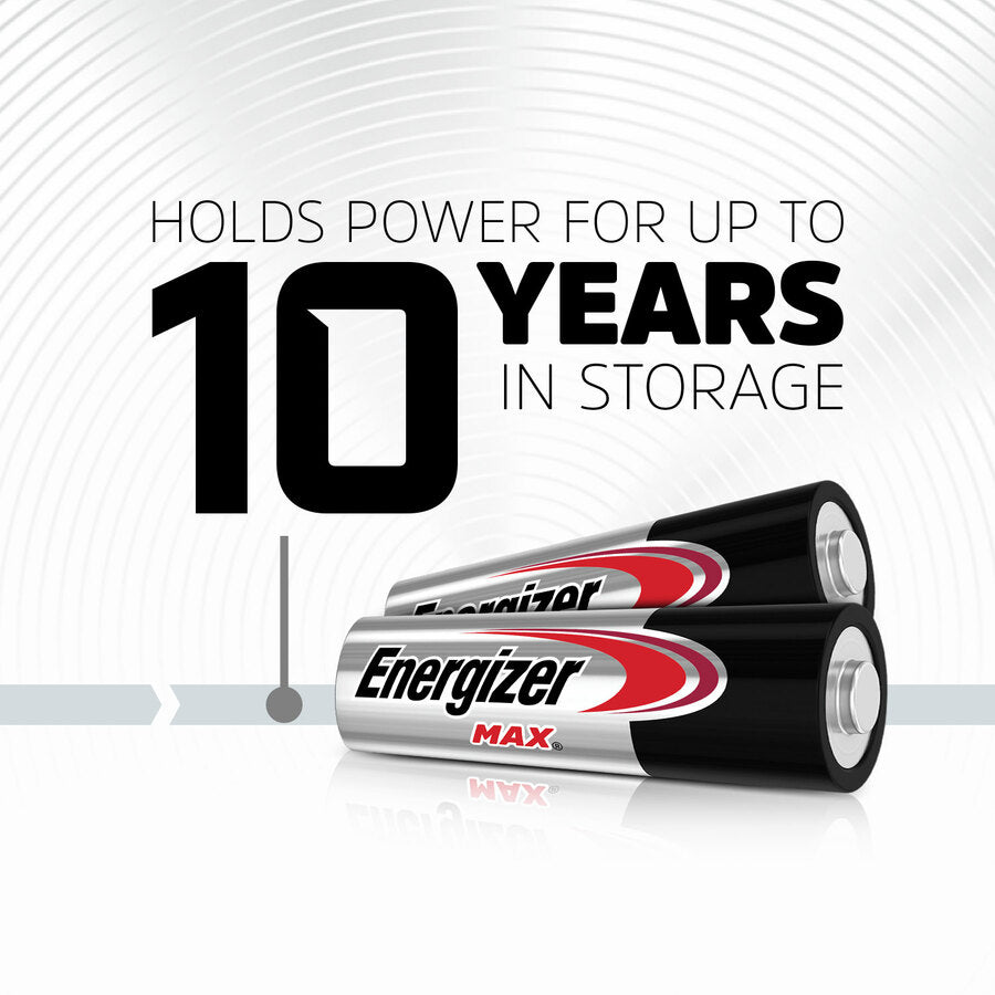 Energizer MAX Alkaline AA Batteries - Red, 8-Pack