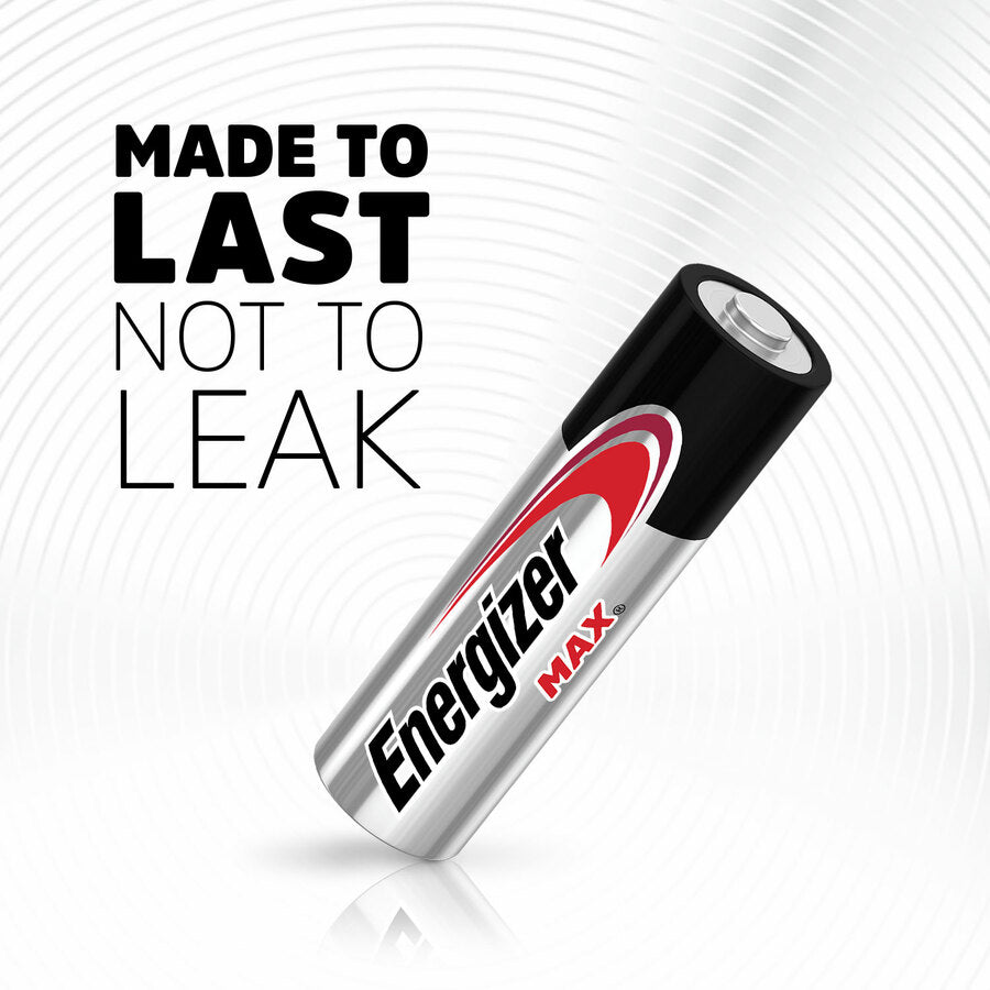 Energizer MAX Alkaline AA Batteries - Red, 8-Pack