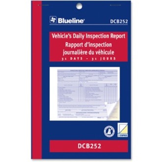 Blueline Vehicle's Daily Inspection Report