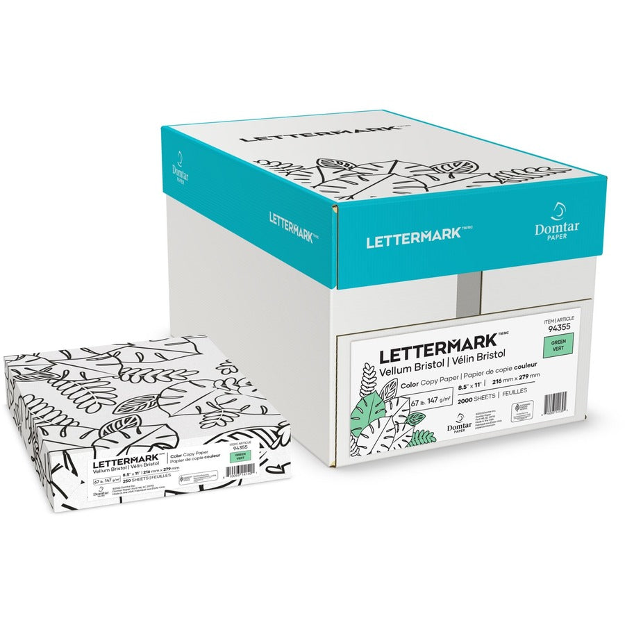 Papier fort EarthChoice Couleurs Vellum Bristol - Gris
