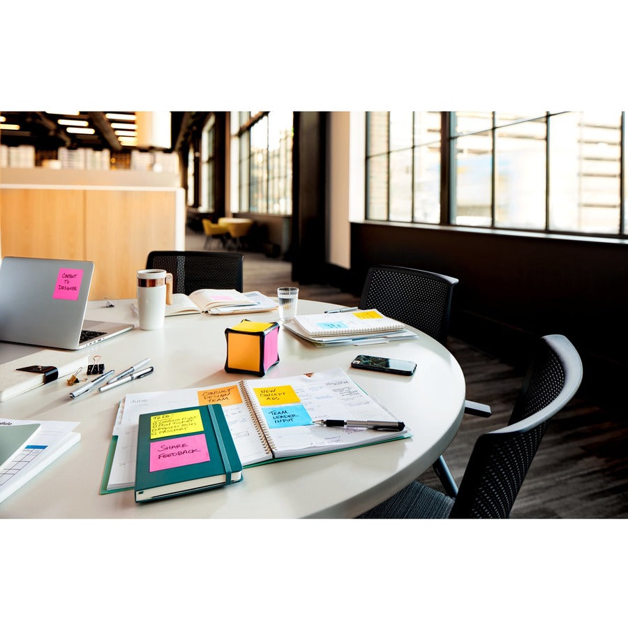 Post-it® Super Sticky Full Adhesive Notes - Energy Boost Color Collection