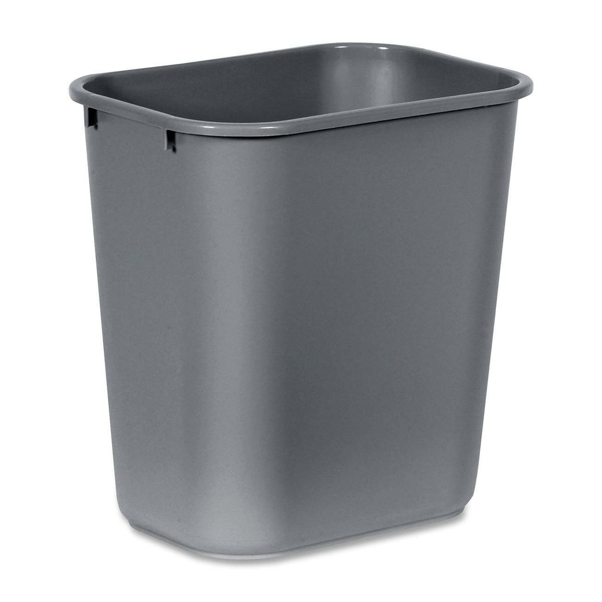 Rubbermaid Deskside Medium Wastebasket, Grey - 26.6 L