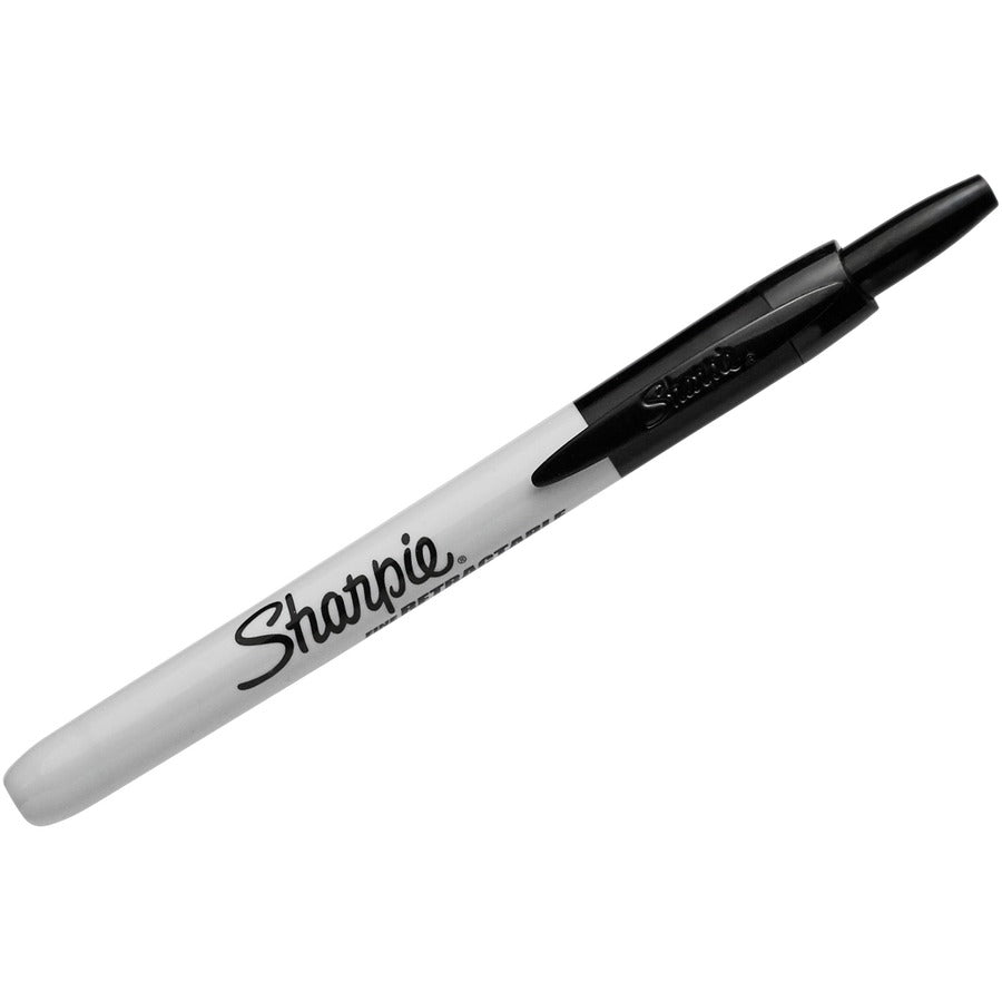 Sharpie Retractable Permanent Markers, Fine Point