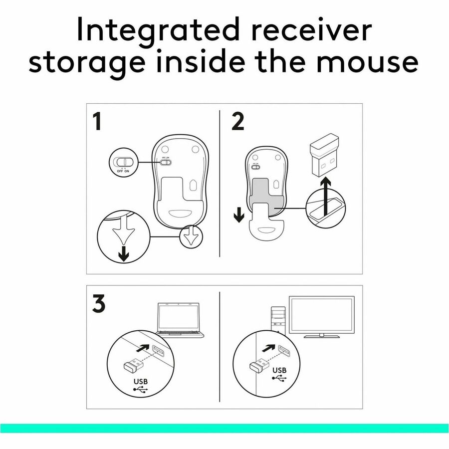 Souris sans fil Logitech M185, 2,4 GHz avec mini récepteur USB, autonomie de 12 mois, suivi optique 1000 DPI, ambidextre, compatible PC, Mac, ordinateur portable (Gris rapide)