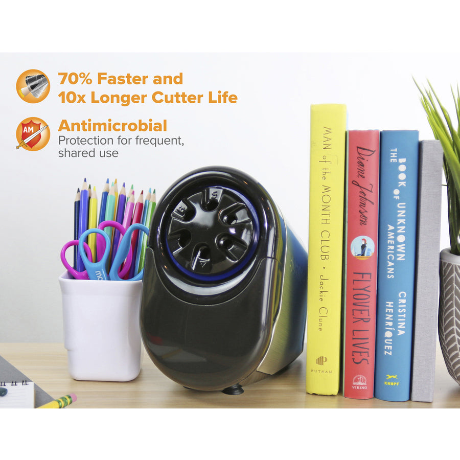 Bostitch QuietSharp Glow Classroom Electric Pencil Sharpener